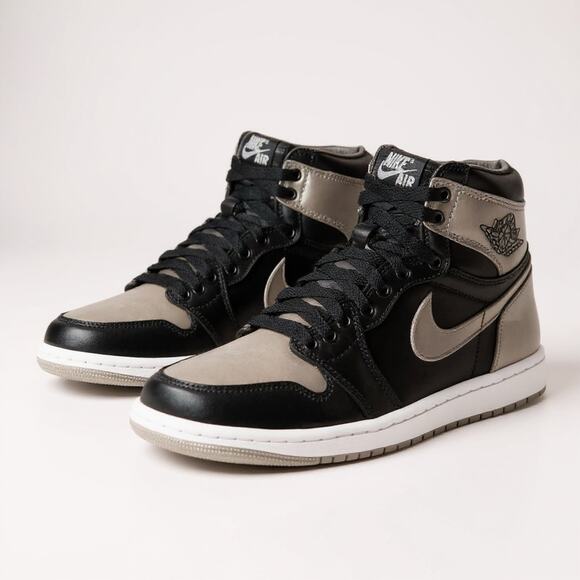 Nike Air Jordan 1 Retro High OG Satin Shadow Women’s 7.5 fits Youth 6Y NIB - Picture 10 of 13